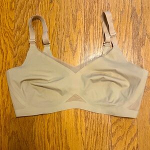 Honeylove Beige Liftwear Crossover Bra No Underwire Size 1X